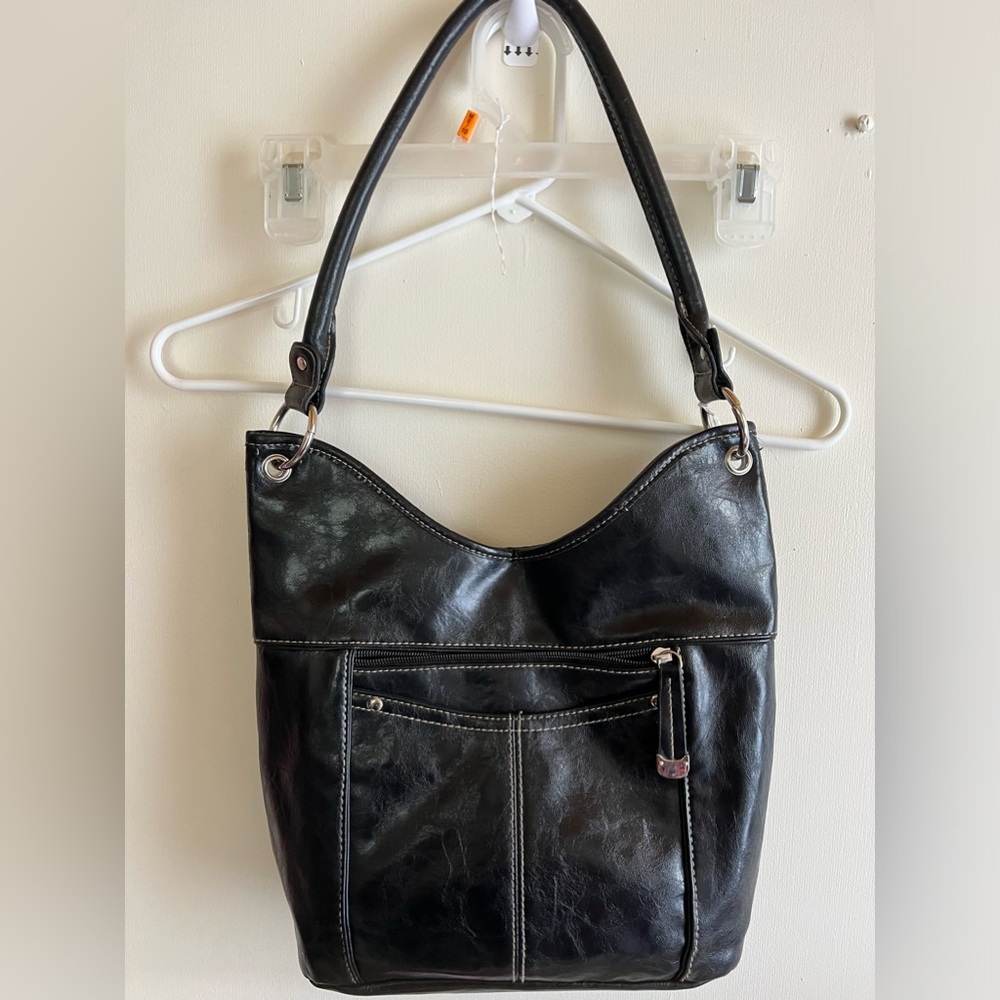 Croft and barrow Beautiful black leather purse - Picture 2 of 9